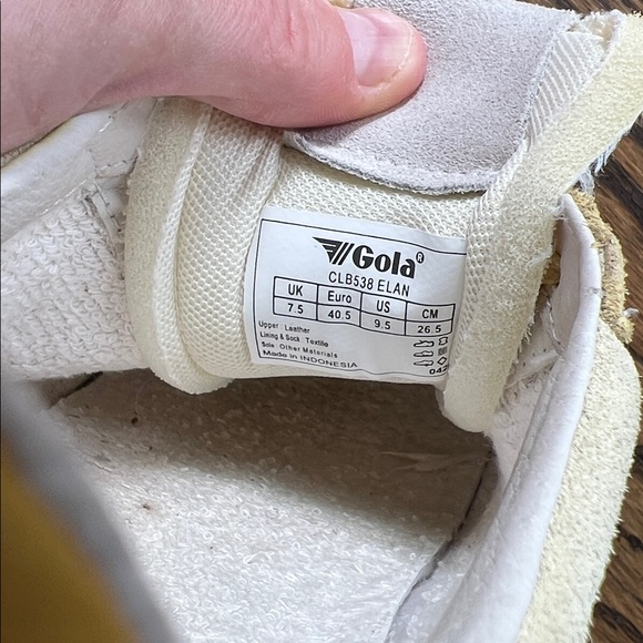 Gola Elan women’s 9 1/2 transparent yellow/calend colorway - Picture 8 of 8